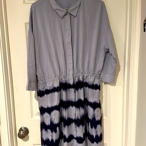 Lisa Rinna collection shirt dress, size large. Like new condition
